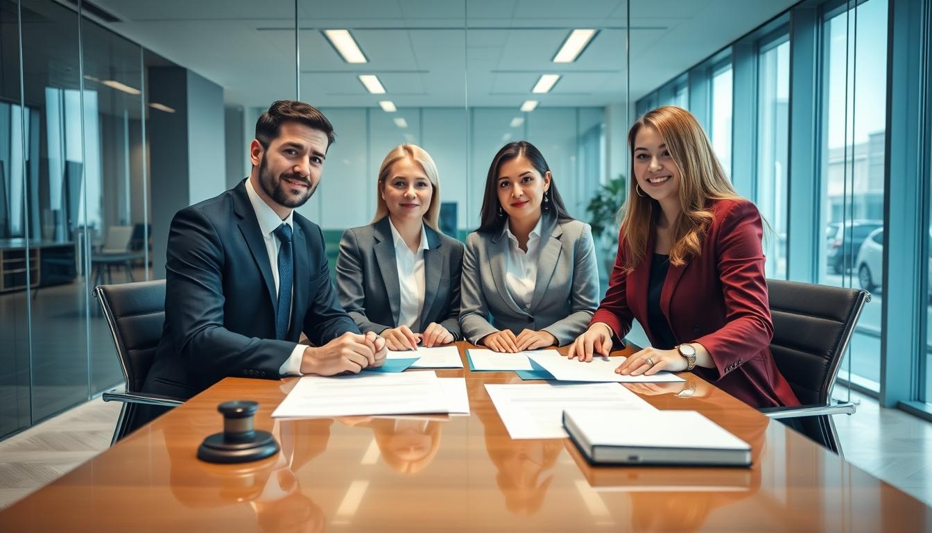 Senior legal support team